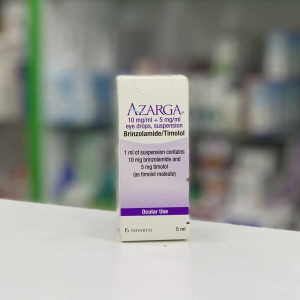 Azarga Eye drops, 5 ml - KAIEG THE EGYPTIAN MARKET